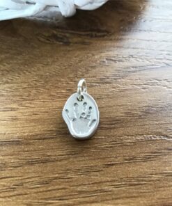 Handmade Silver Shaped Hand / Foot Print - Image 7