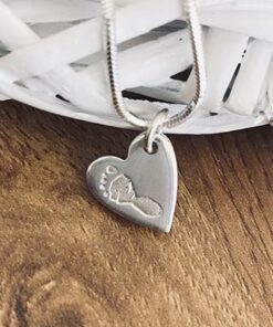 Handmade Silver Hand/Foot Print Charm - Image 12