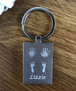 Hand/Foot Print Keyring (1-4 Prints) - Image 3