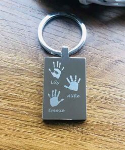 Hand/Foot Print Keyring (1-4 Prints) - Image 5