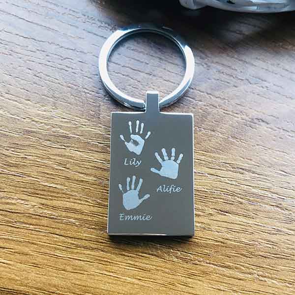 Hand/Foot Print Keyring (1-4 Prints) - Image 5
