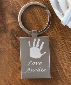 Hand/Foot Print Keyring (1-4 Prints)