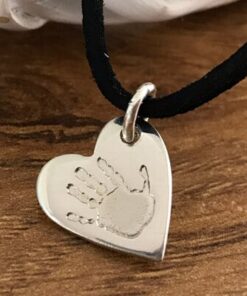 Handmade Silver Hand/Foot Print Charm - Image 8