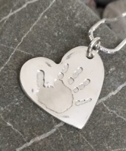 Handmade Silver Hand/Foot Print Charm - Image 11