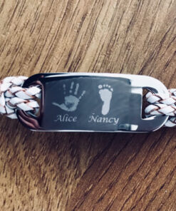 Leather ID Bracelet