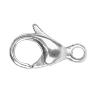 Sterling Silver Heavy Carabiner Lobster Clasp (fits Thomas Sabo)