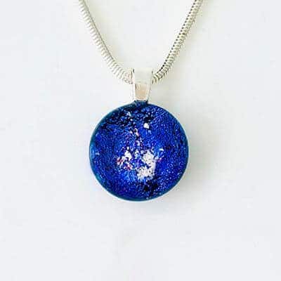 Handmade Ashes in Glass Pendants 