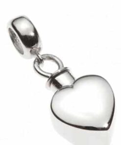 Sterling Silver Mayfair Heart Charm Keepsake Urn - Image 5