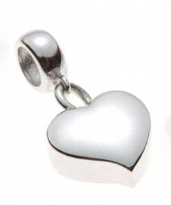 Sterling Silver Mayfair Heart Charm Keepsake Urn - Image 6