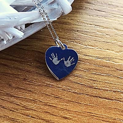 Sterling Silver Engraved Heart - Image 3