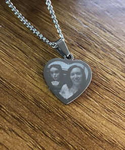Photo Heart Pendant