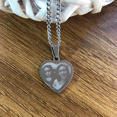 Photo Heart Pendant - Image 2