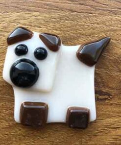 Hand Crafted Glass Dog - Image 4