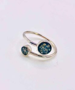 Cremation Ashes Adjustable Ring With Two Settings - Image 6