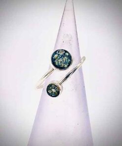 Cremation Ashes Adjustable Ring With Two Settings - Image 4