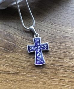 Solid Back Sterling Silver Cross - Image 3