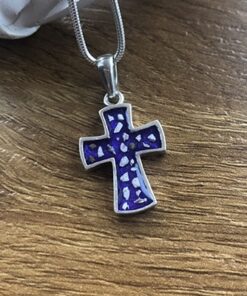 Solid Back Sterling Silver Cross - Image 5