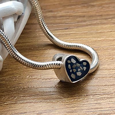 Heart Bracelet Charm Bead - Image 4