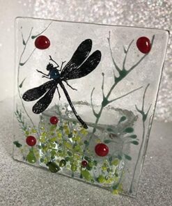 Dragonfly Tea Light Candle Holder - Image 3