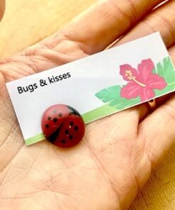 Bugs and Kisses Glass Pocket Pebbles - Image 3