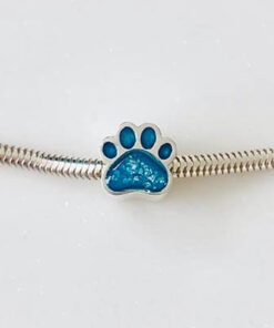 Sterling Silver Ashes Paw Bead - Image 3