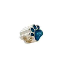 Alternative view of Sterling Silver Ashes Paw Bead