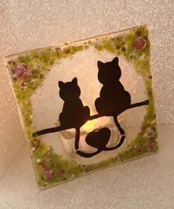 Black Cat Tea Light Holders - Image 2