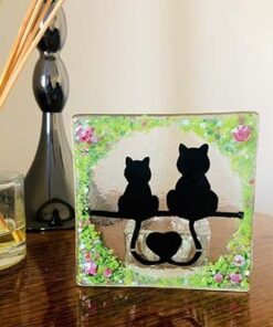 Black Cat Tea Light Holders - Image 3