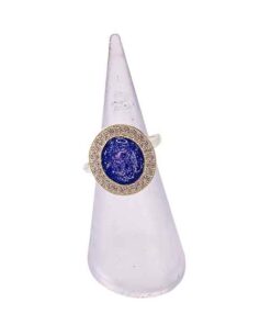 Alternative view of Cubic Zirconia Silver Ashes Ring