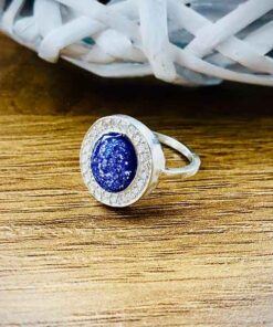 Cubic Zirconia Silver Ashes Ring - Image 5