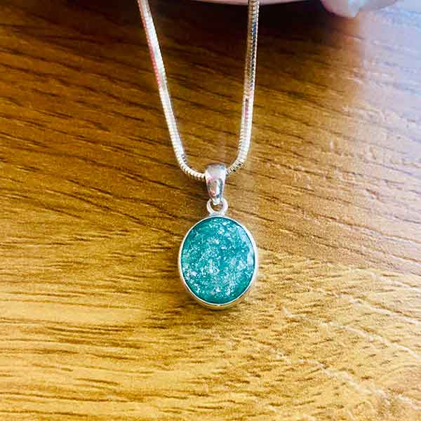 Oval Ashes Pendant - Image 2