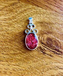 Alternative view of Scroll Top Ashes Pendant