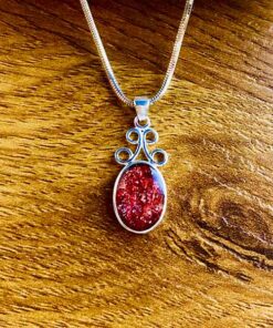 Scroll Top Ashes Pendant - Image 3