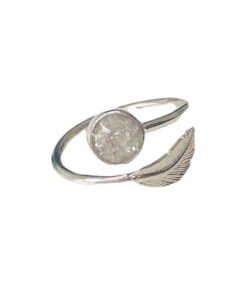 Adjustable Feather Ring