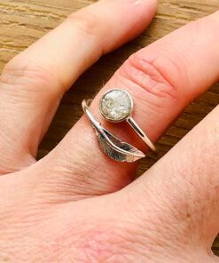 Adjustable Feather Ring - Image 3