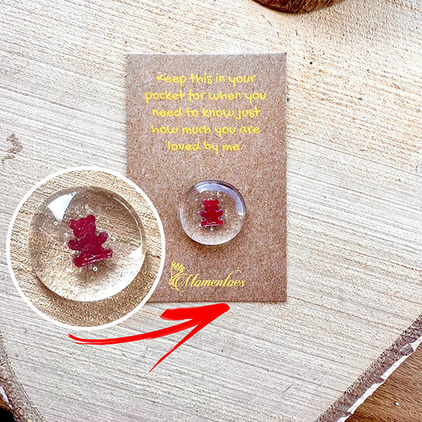 Teddy Bear Pocket Pebble