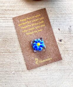 Forget Me Not Pocket Pebble