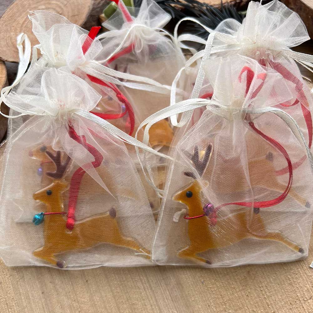 Fused Glass stag Decoration - Image 2