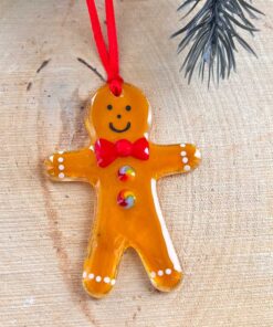 Glass Ginger Bread Men