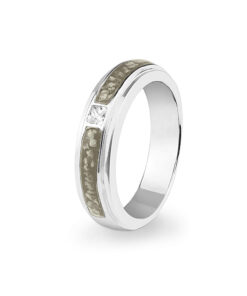 Unisex Remembrance Ashes Ring - Image 9