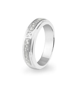 Unisex Remembrance Ashes Ring - Image 11