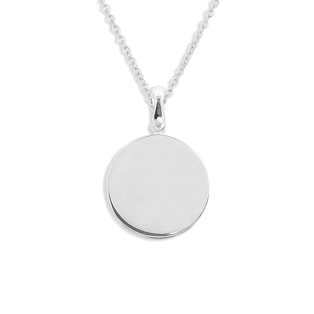 Engraved Tree of Life Memorial Fingerprint Pendant - Image 4