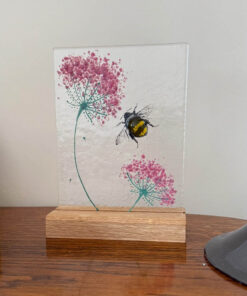 Ashes Bee Among Seed Heads Memorial